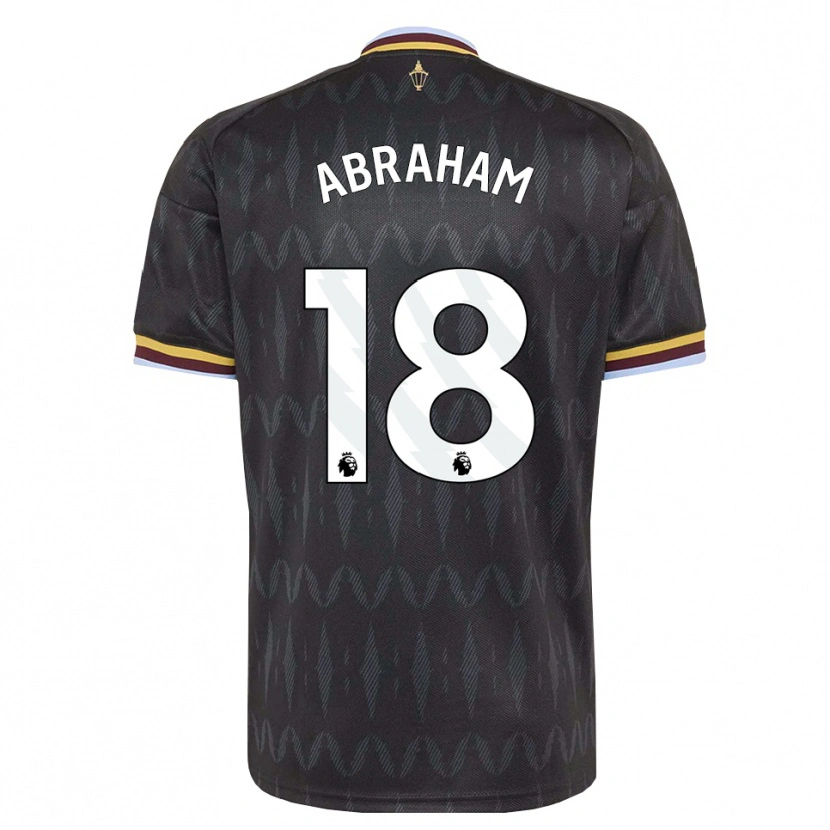 Danxen Niño Camiseta Tammy Abraham #18 Azulaciano Negro Amarillo 2ª Equipación 2026/27 La Camisa