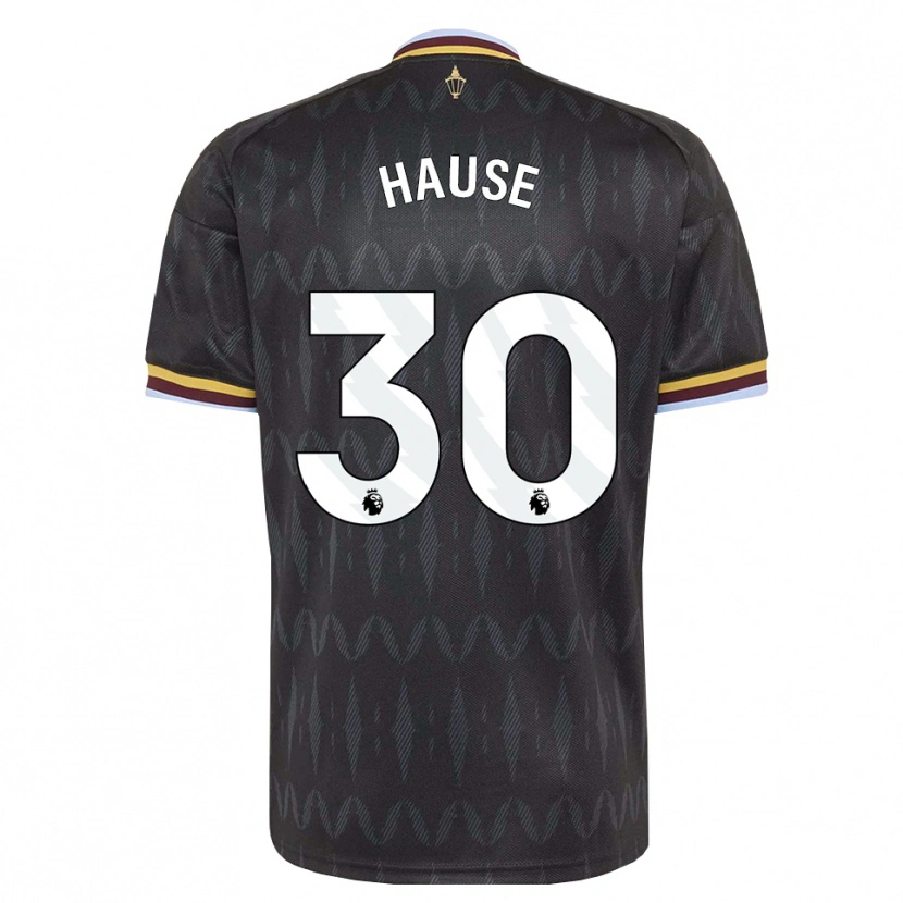 Danxen Niño Camiseta Kortney Hause #30 Azulaciano Negro Amarillo 2ª Equipación 2026/27 La Camisa