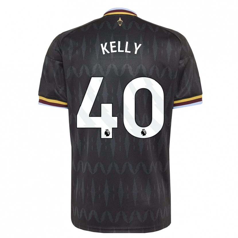 Danxen Niño Camiseta Soffia Kelly #40 Azulaciano Negro Amarillo 2ª Equipación 2026/27 La Camisa