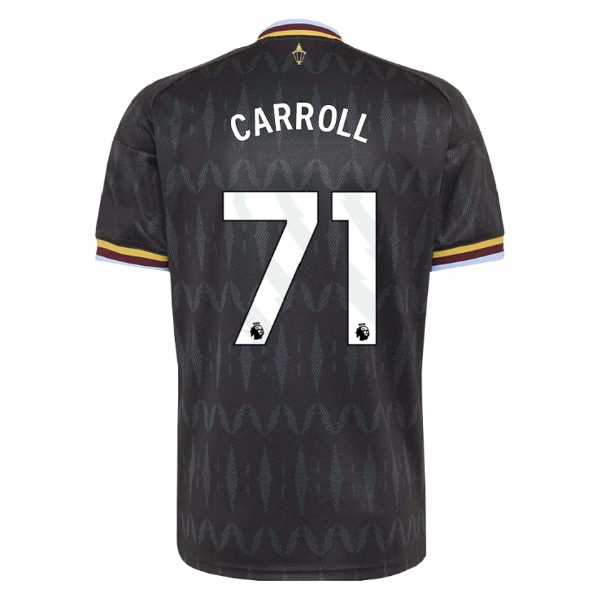 Danxen Niño Camiseta Tj Carroll #71 Azulaciano Negro Amarillo 2ª Equipación 2026/27 La Camisa