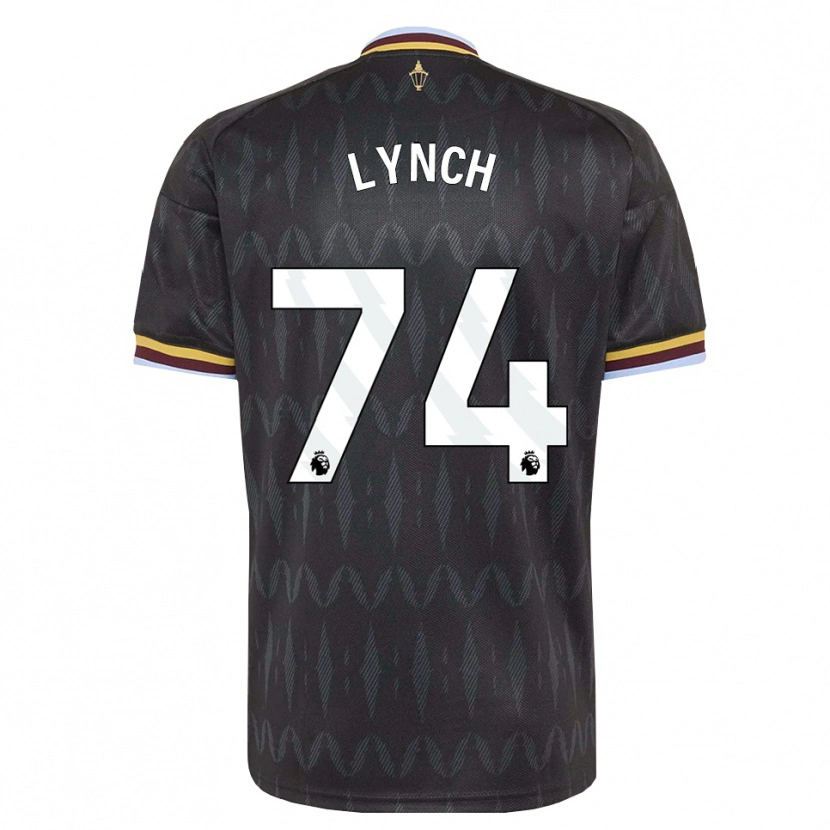 Danxen Niño Camiseta Luka Lynch #74 Azulaciano Negro Amarillo 2ª Equipación 2026/27 La Camisa