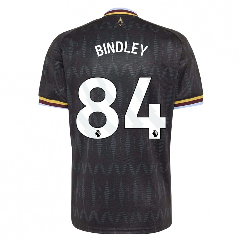 Danxen Niño Camiseta Oliver Bindley #84 Azulaciano Negro Amarillo 2ª Equipación 2026/27 La Camisa