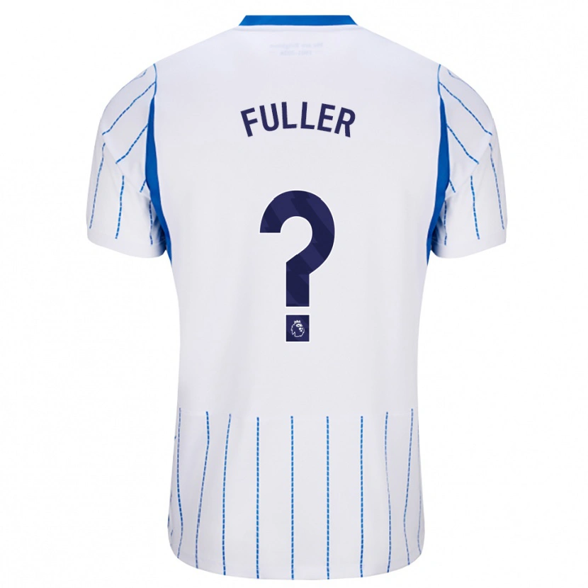 Danxen Niño Camiseta Jaydon Fuller #0 Azuldodger Blanco 2ª Equipación 2026/27 La Camisa