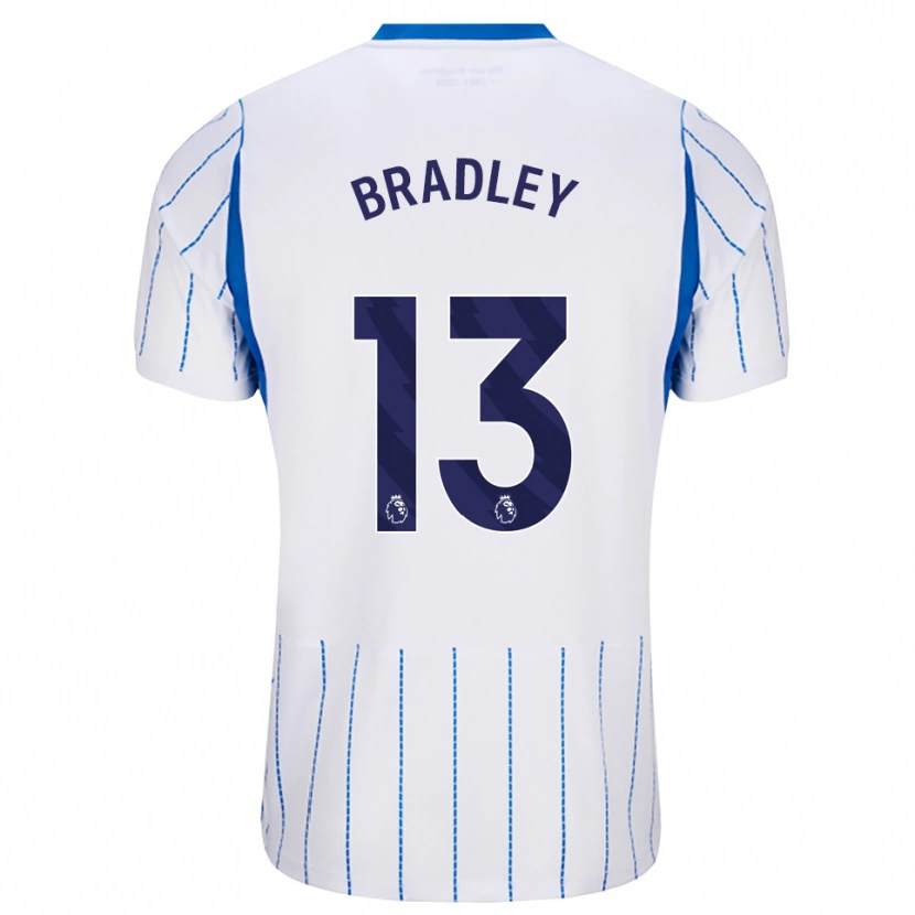 Danxen Niño Camiseta Cash Bradley #13 Azuldodger Blanco 2ª Equipación 2026/27 La Camisa