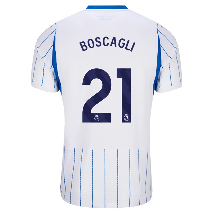 Danxen Niño Camiseta Olivier Boscagli #21 Azuldodger Blanco 2ª Equipación 2026/27 La Camisa