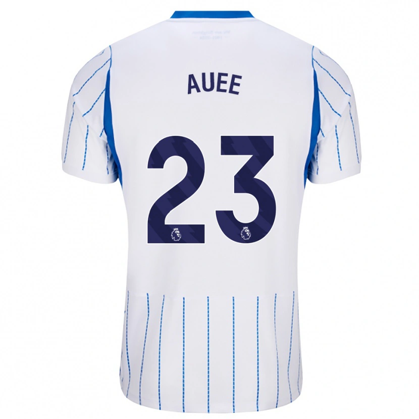 Danxen Niño Camiseta Marit Auée #23 Azuldodger Blanco 2ª Equipación 2026/27 La Camisa