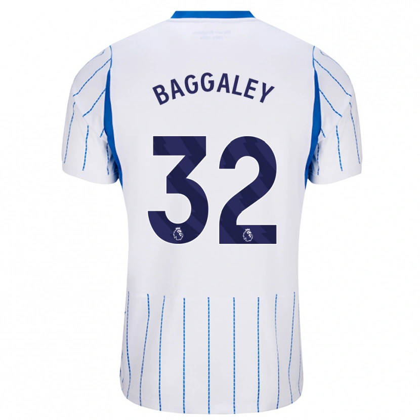 Danxen Niño Camiseta Sophie Baggaley #32 Azuldodger Blanco 2ª Equipación 2026/27 La Camisa