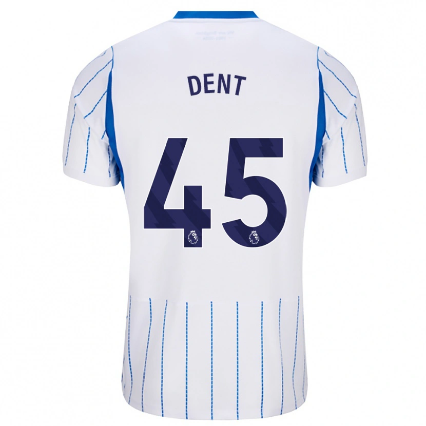 Danxen Niño Camiseta Lily Dent #45 Azuldodger Blanco 2ª Equipación 2026/27 La Camisa