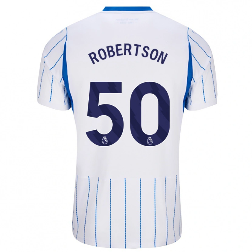 Danxen Niño Camiseta Josh Robertson #50 Azuldodger Blanco 2ª Equipación 2026/27 La Camisa