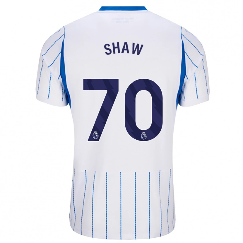 Danxen Niño Camiseta Kofi Shaw #70 Azuldodger Blanco 2ª Equipación 2026/27 La Camisa