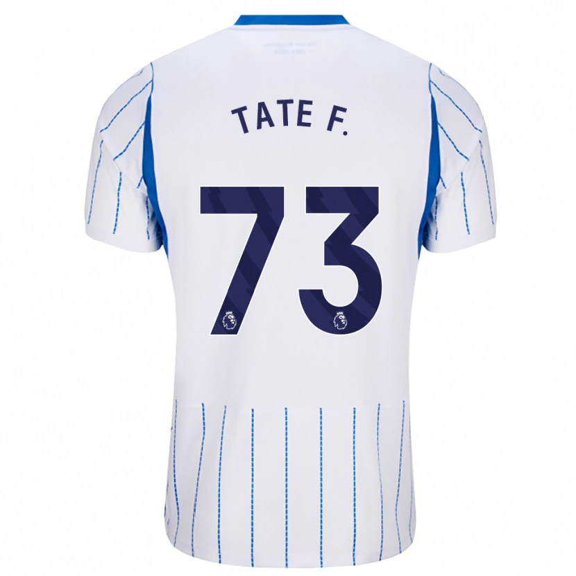 Danxen Niño Camiseta Tate Ferdinand #73 Azuldodger Blanco 2ª Equipación 2026/27 La Camisa