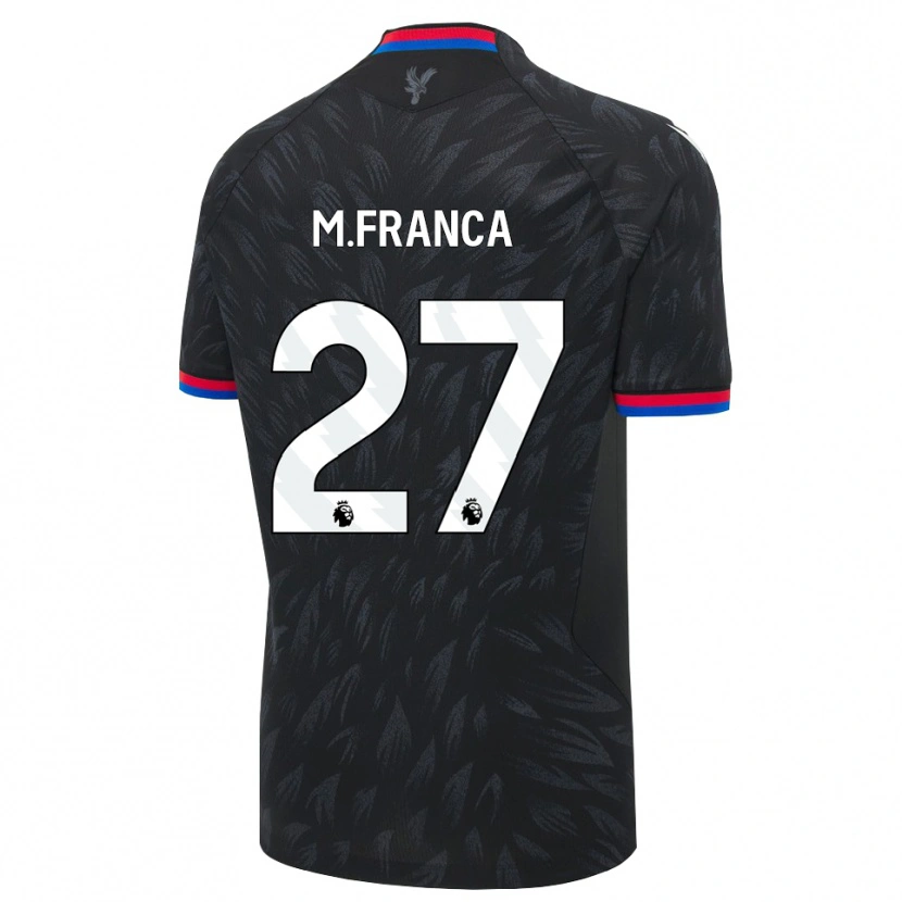 Danxen Niño Camiseta Matheus França #27 Negro Azul Rojo 2ª Equipación 2026/27 La Camisa