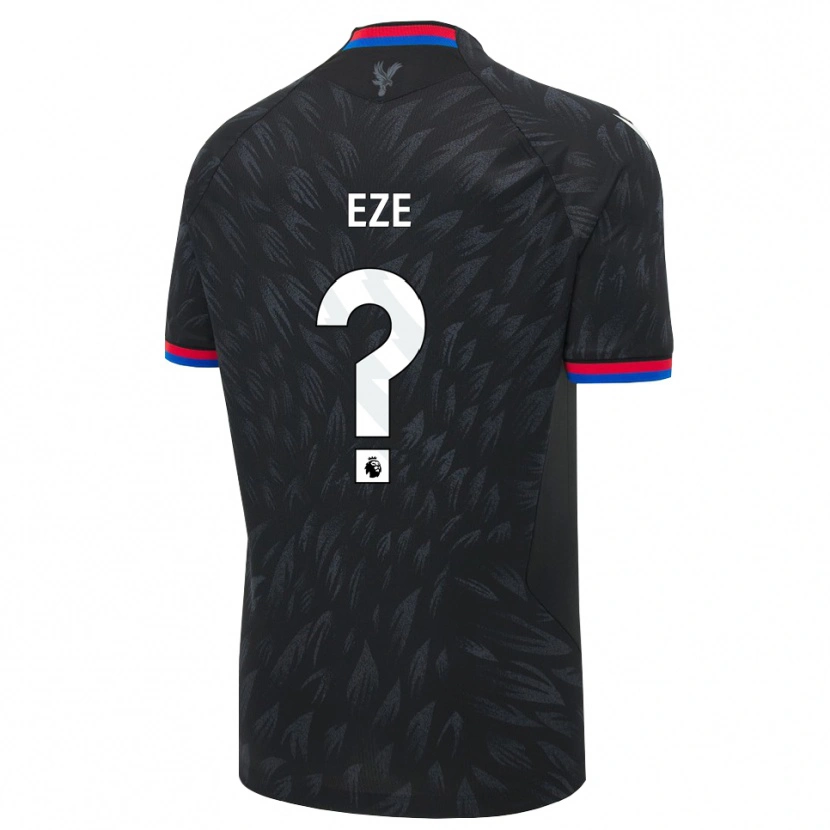 Danxen Niño Camiseta Chimaechi Eze #0 Negro Azul Rojo 2ª Equipación 2026/27 La Camisa