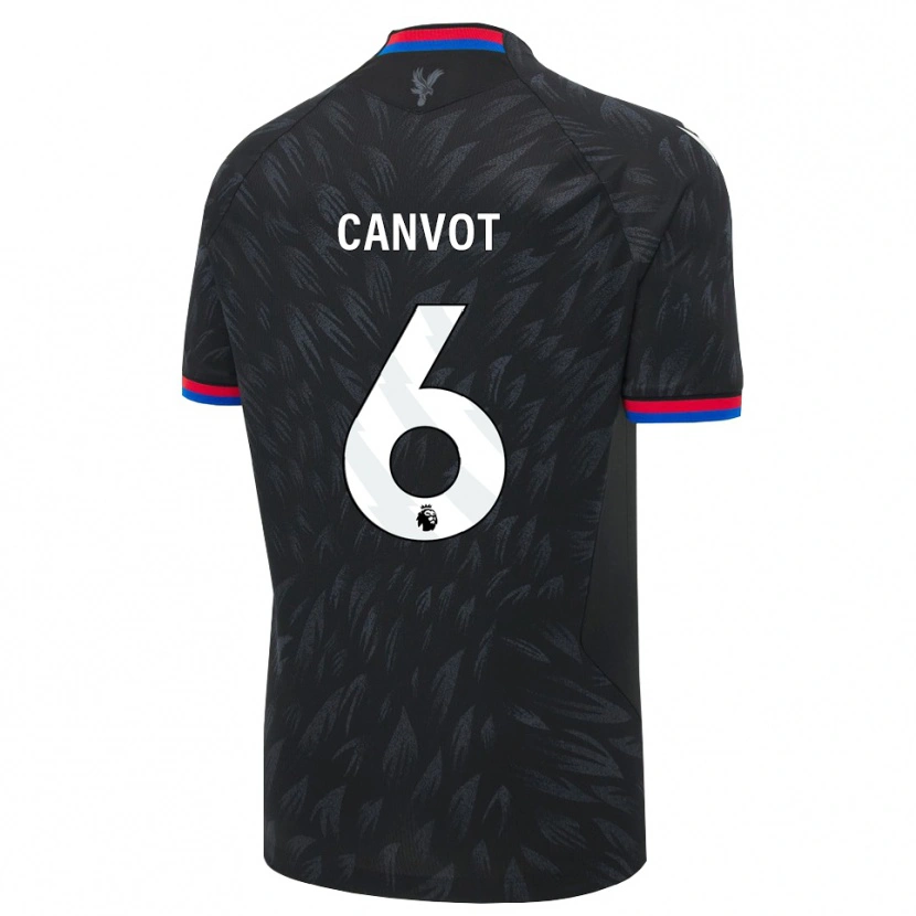 Danxen Niño Camiseta Jaydee Canvot #6 Negro Azul Rojo 2ª Equipación 2026/27 La Camisa