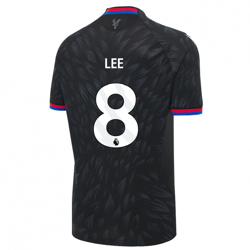 Danxen Niño Camiseta Jamar Lee #8 Negro Azul Rojo 2ª Equipación 2026/27 La Camisa