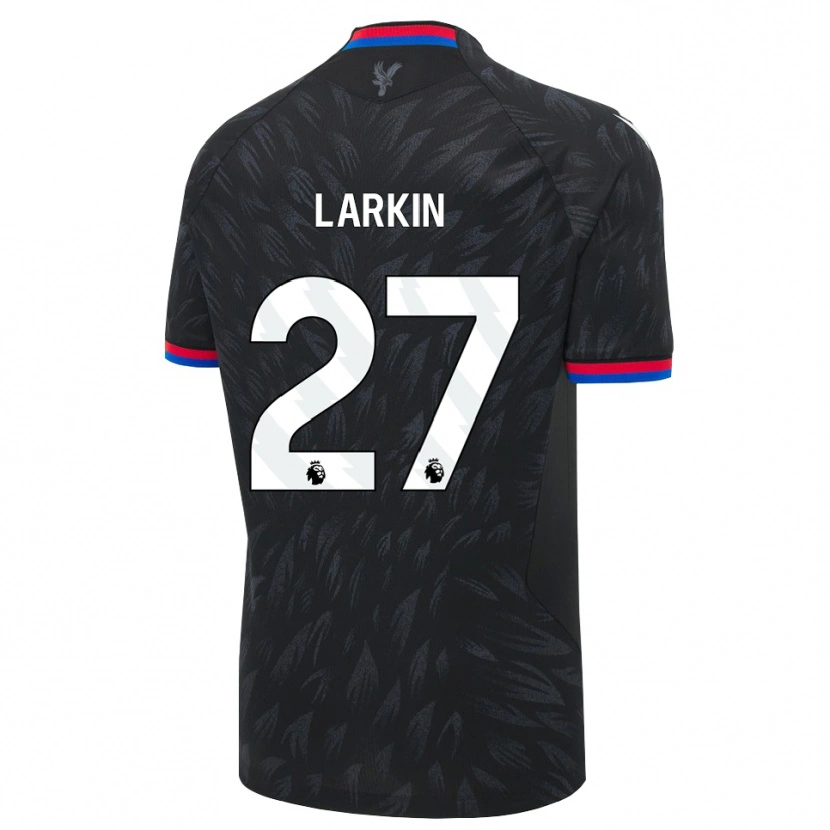 Danxen Niño Camiseta Abbie Larkin #27 Negro Azul Rojo 2ª Equipación 2026/27 La Camisa