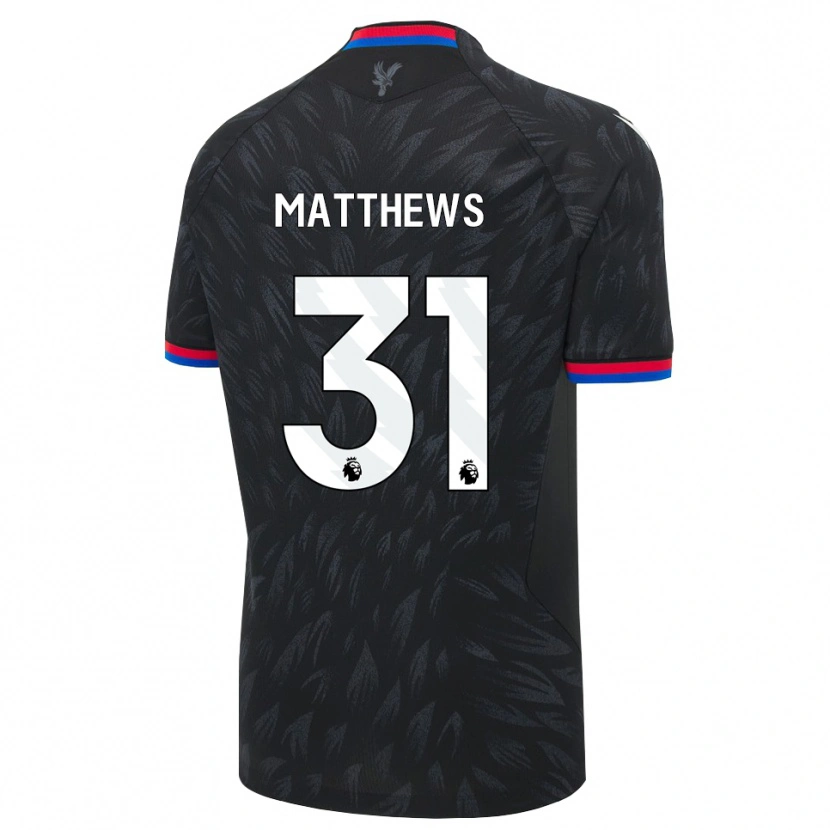 Danxen Niño Camiseta Remi Matthews #31 Negro Azul Rojo 2ª Equipación 2026/27 La Camisa