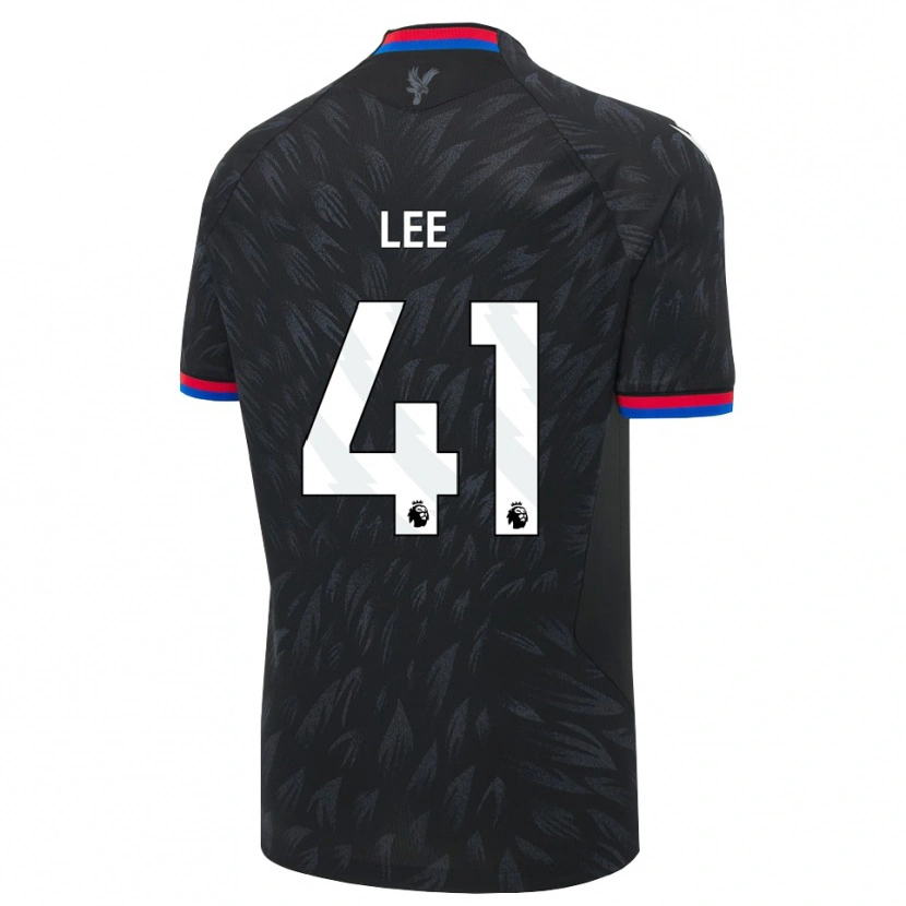 Danxen Niño Camiseta Harry Lee #41 Negro Azul Rojo 2ª Equipación 2026/27 La Camisa
