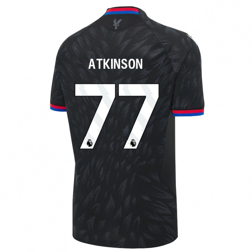 Danxen Niño Camiseta Isibeal Atkinson #77 Negro Azul Rojo 2ª Equipación 2026/27 La Camisa