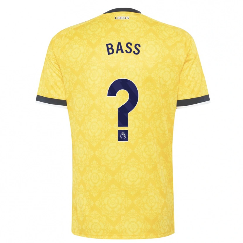 Danxen Niño Camiseta Rebekah Bass #0 Amarillo Blanco Negro 2ª Equipación 2026/27 La Camisa