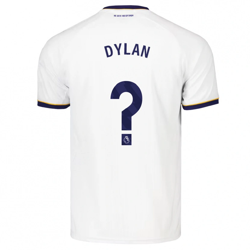 Danxen Niño Camiseta Dylan Graham #0 Azulmedianoche Blanco Amarillo 2ª Equipación 2026/27 La Camisa