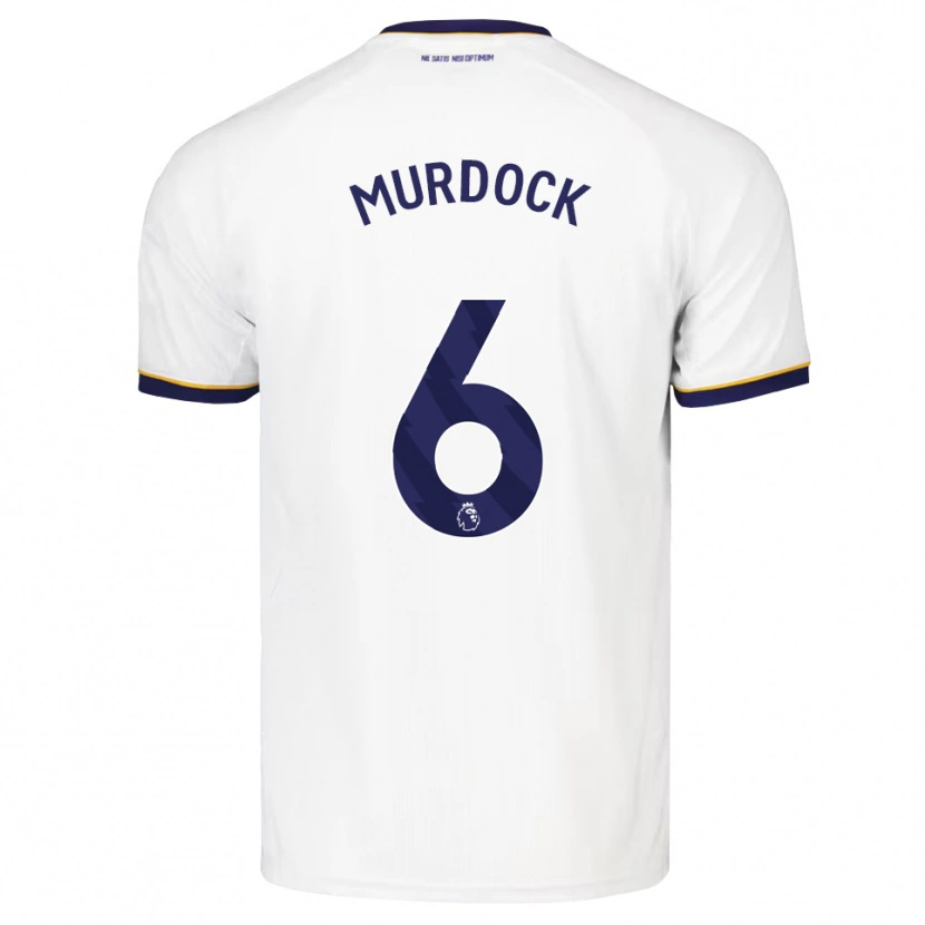 Danxen Niño Camiseta Freddie Murdock #6 Azulmedianoche Blanco Amarillo 2ª Equipación 2026/27 La Camisa