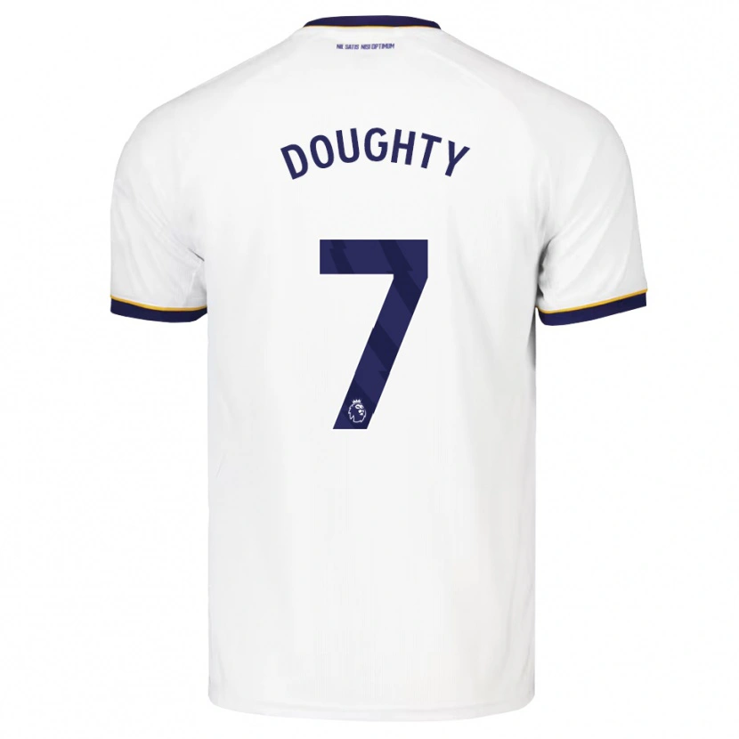 Danxen Niño Camiseta Jake Doughty #7 Azulmedianoche Blanco Amarillo 2ª Equipación 2026/27 La Camisa