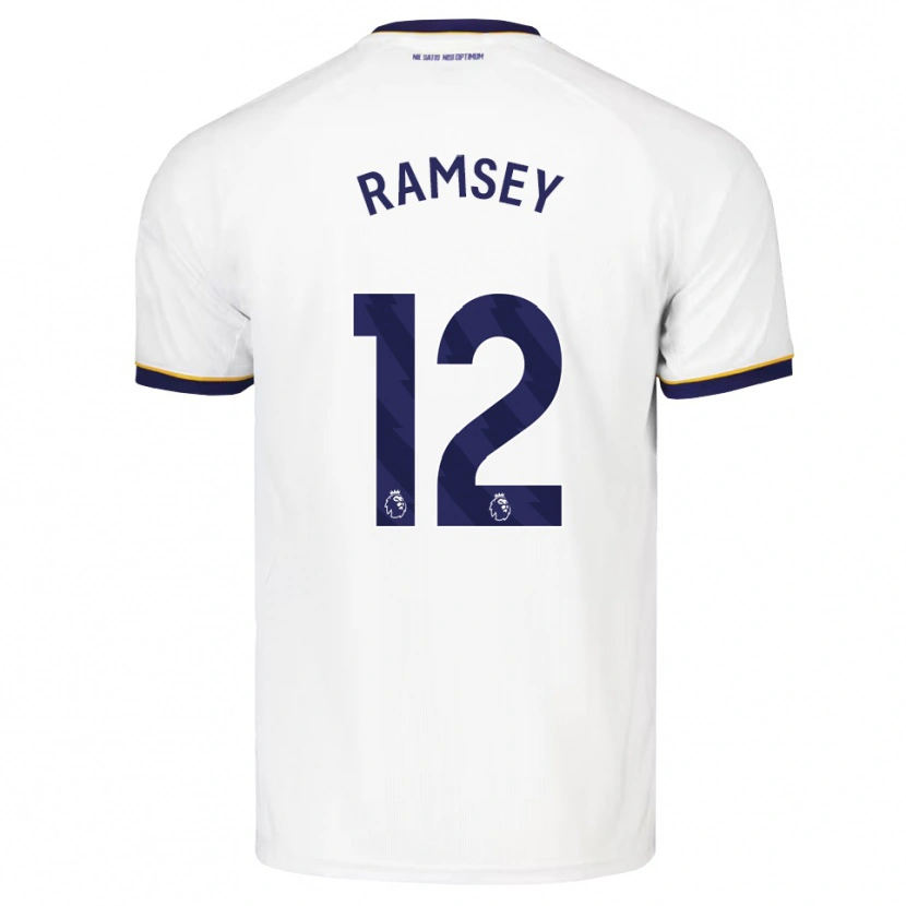 Danxen Niño Camiseta Emily Ramsey #12 Azulmedianoche Blanco Amarillo 2ª Equipación 2026/27 La Camisa
