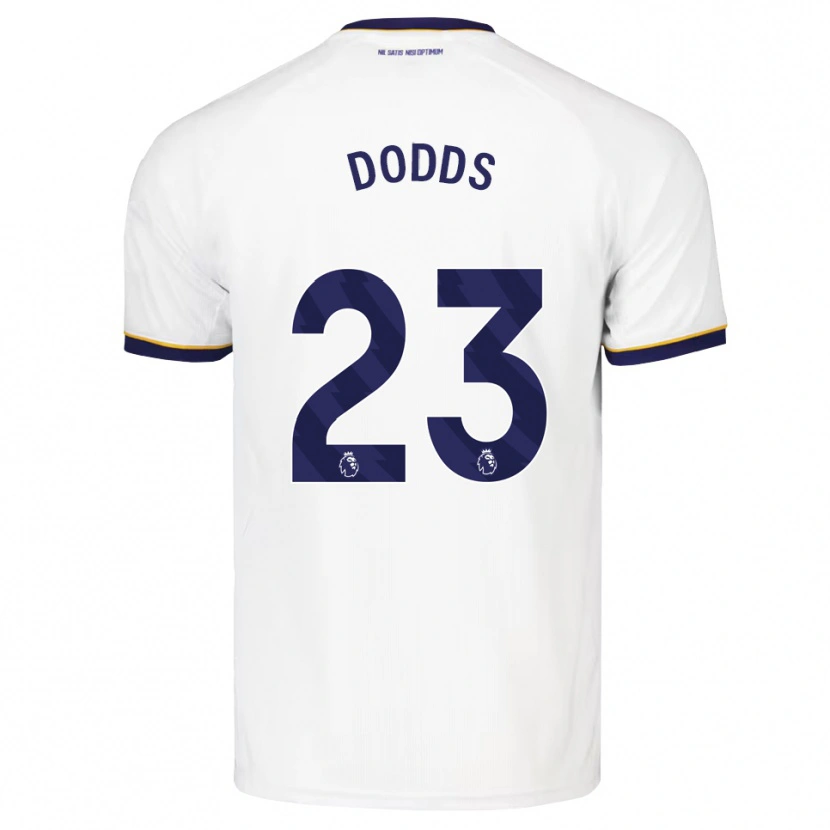 Danxen Niño Camiseta John Dodds #23 Azulmedianoche Blanco Amarillo 2ª Equipación 2026/27 La Camisa