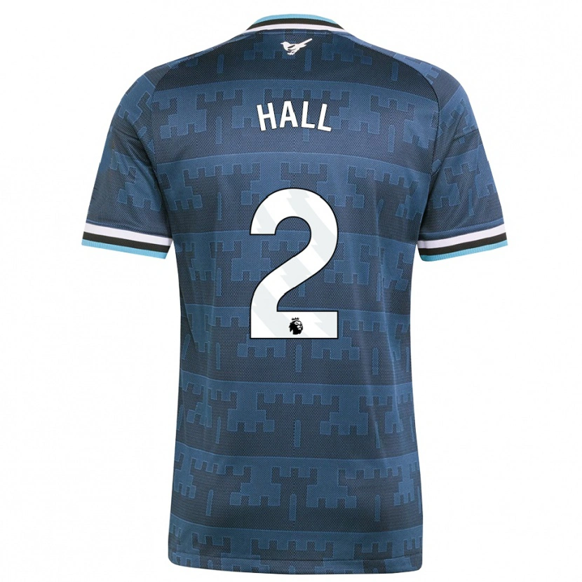Danxen Niño Camiseta Eli Hall #2 Amarillo Negro Azul 2ª Equipación 2026/27 La Camisa