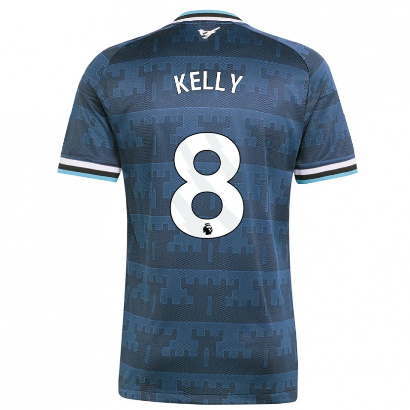 Danxen Niño Camiseta Emma Kelly #8 Amarillo Negro Azul 2ª Equipación 2026/27 La Camisa