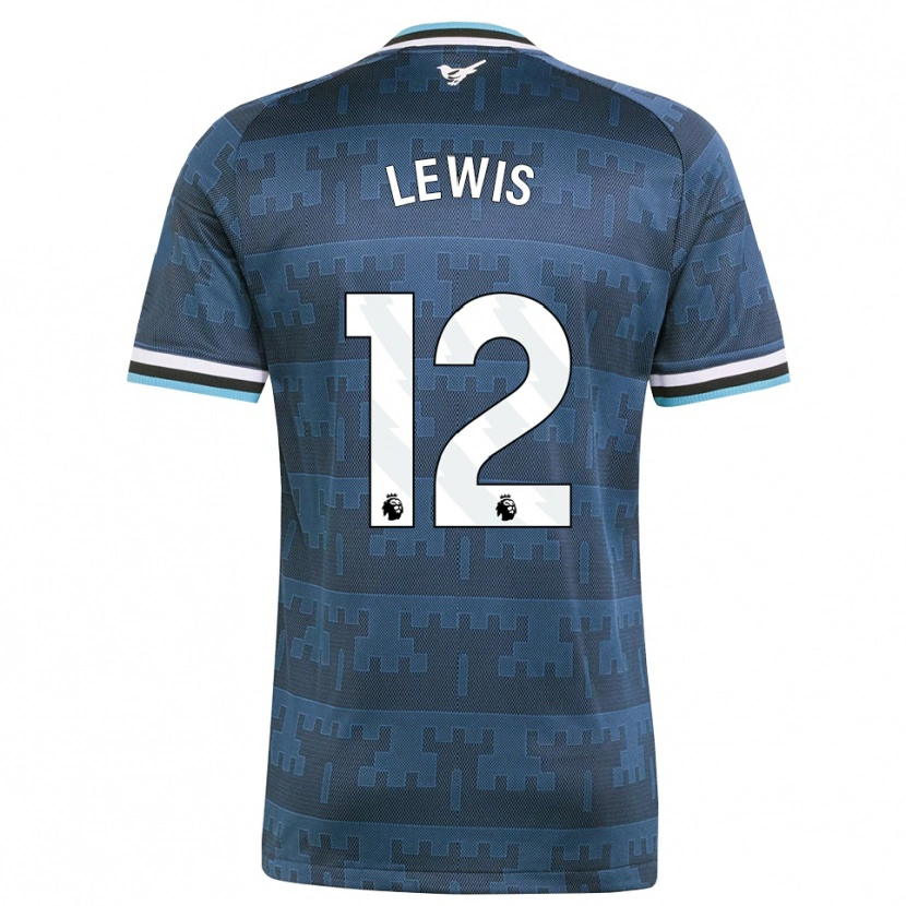 Danxen Niño Camiseta Jamal Lewis #12 Amarillo Negro Azul 2ª Equipación 2026/27 La Camisa
