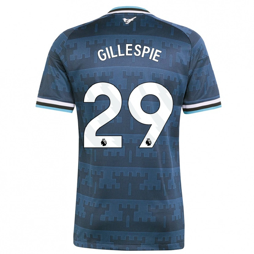 Danxen Niño Camiseta Mark Gillespie #29 Amarillo Negro Azul 2ª Equipación 2026/27 La Camisa