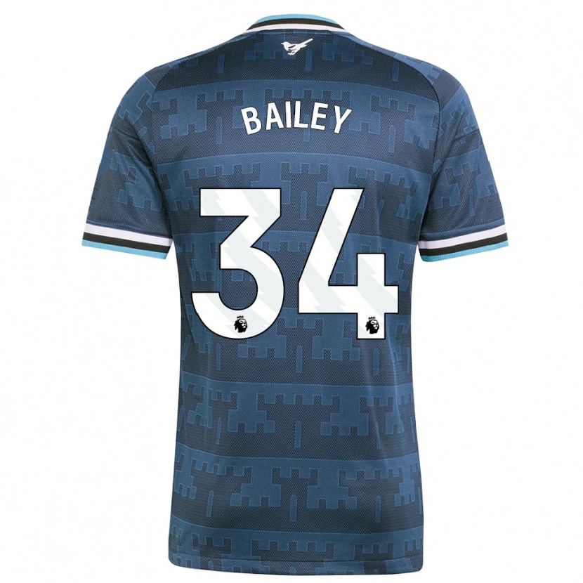 Danxen Niño Camiseta Scott Bailey #34 Amarillo Negro Azul 2ª Equipación 2026/27 La Camisa