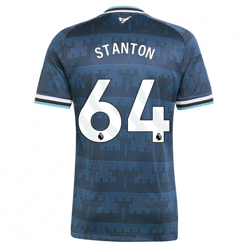 Danxen Niño Camiseta Ellis Stanton #64 Amarillo Negro Azul 2ª Equipación 2026/27 La Camisa