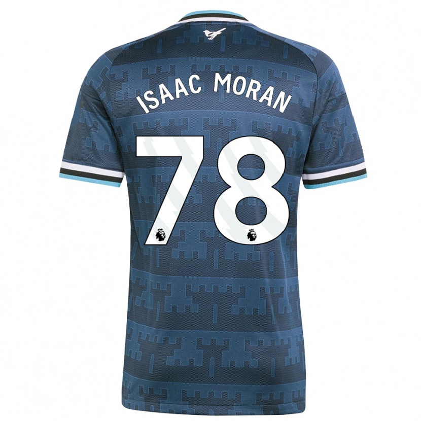 Danxen Niño Camiseta Isaac Moran #78 Amarillo Negro Azul 2ª Equipación 2026/27 La Camisa