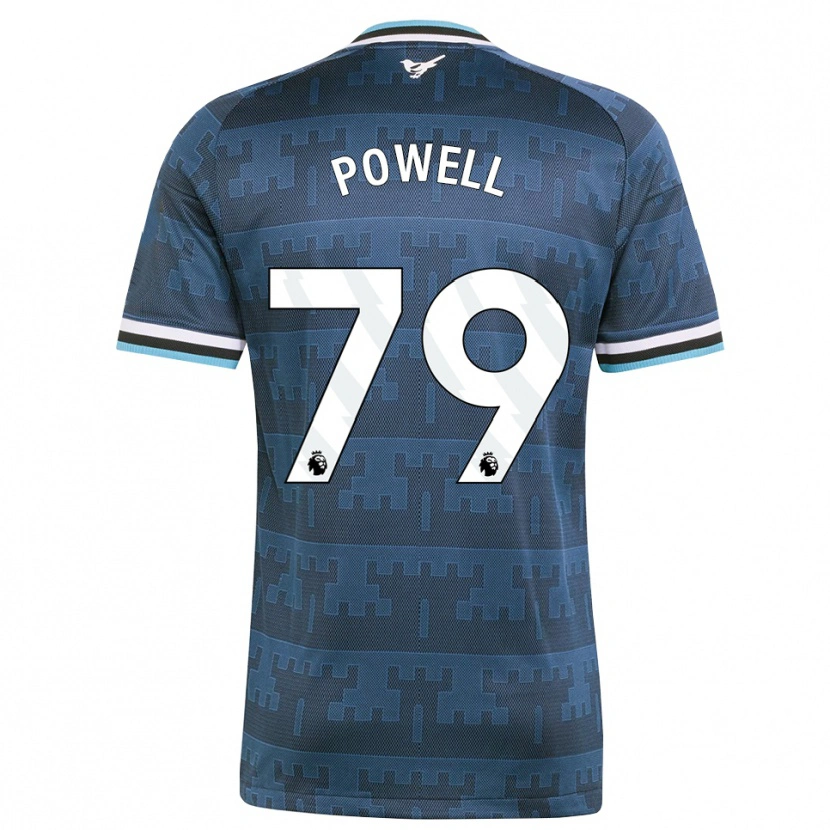 Danxen Niño Camiseta Rory Powell #79 Amarillo Negro Azul 2ª Equipación 2026/27 La Camisa