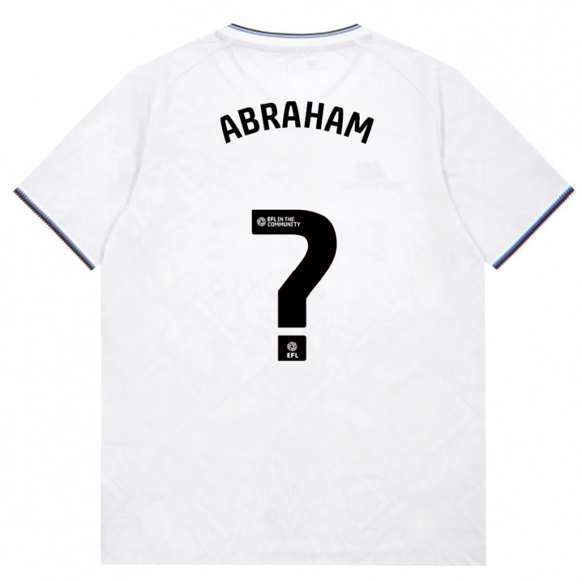Danxen Niño Camiseta Dondre Abraham #0 Borgoña Blanco 2ª Equipación 2026/27 La Camisa