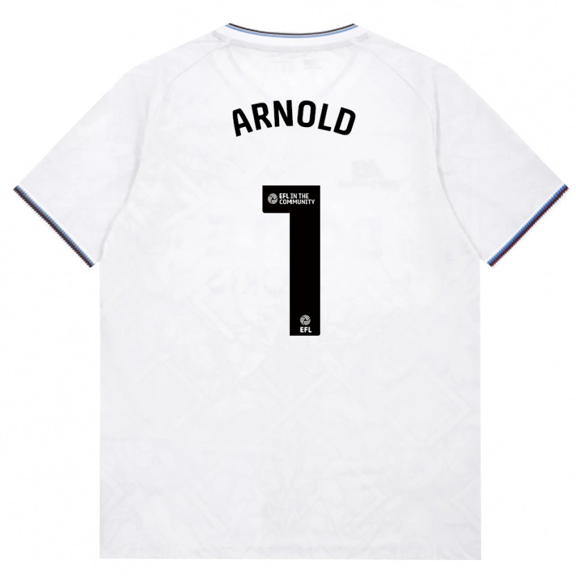 Danxen Niño Camiseta Mackenzie Arnold #1 Borgoña Blanco 2ª Equipación 2026/27 La Camisa