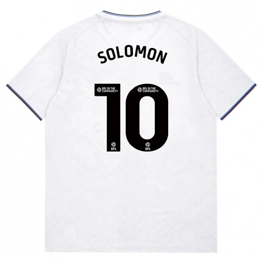Danxen Niño Camiseta Manor Solomon #10 Borgoña Blanco 2ª Equipación 2026/27 La Camisa