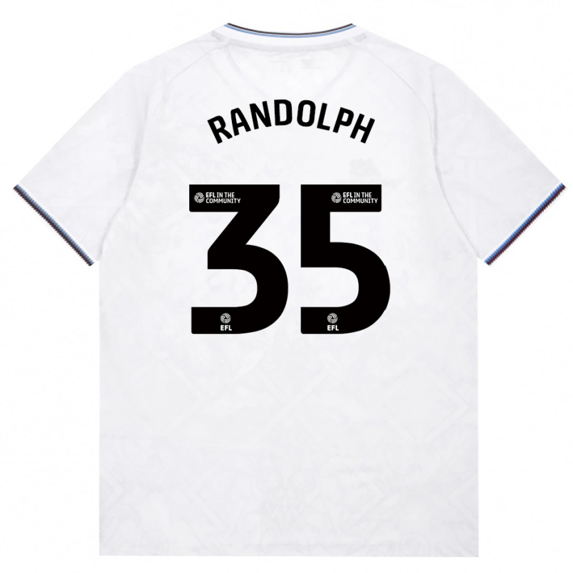 Danxen Niño Camiseta Darren Randolph #35 Borgoña Blanco 2ª Equipación 2026/27 La Camisa