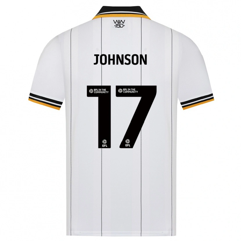 Danxen Niño Camiseta Katie Johnson #17 Naranja Blanco Negro 2ª Equipación 2026/27 La Camisa