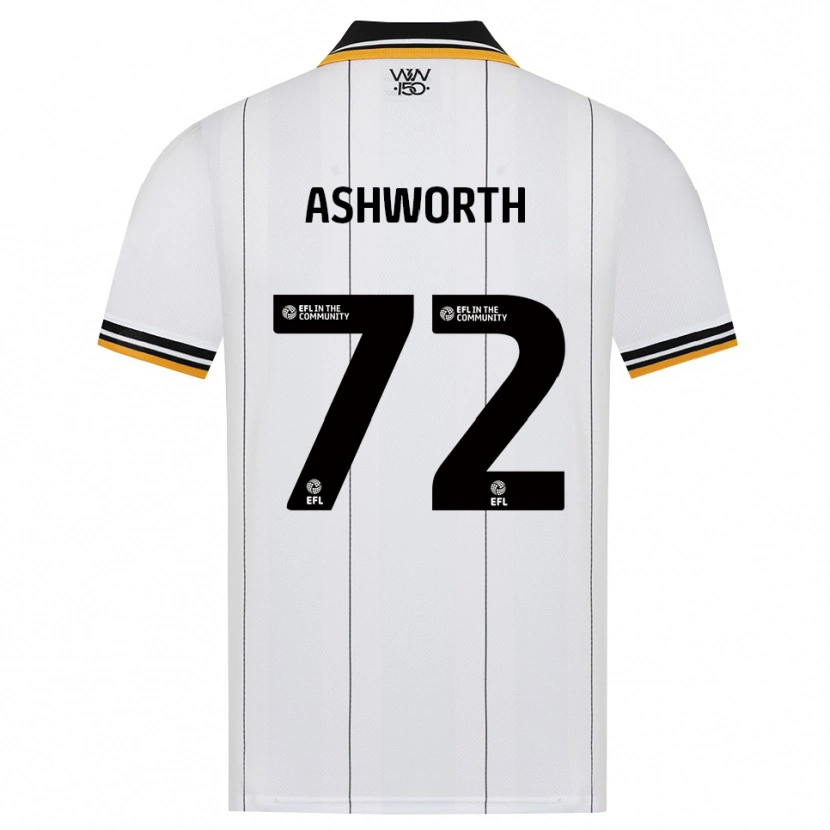 Danxen Niño Camiseta Finn Ashworth #72 Naranja Blanco Negro 2ª Equipación 2026/27 La Camisa
