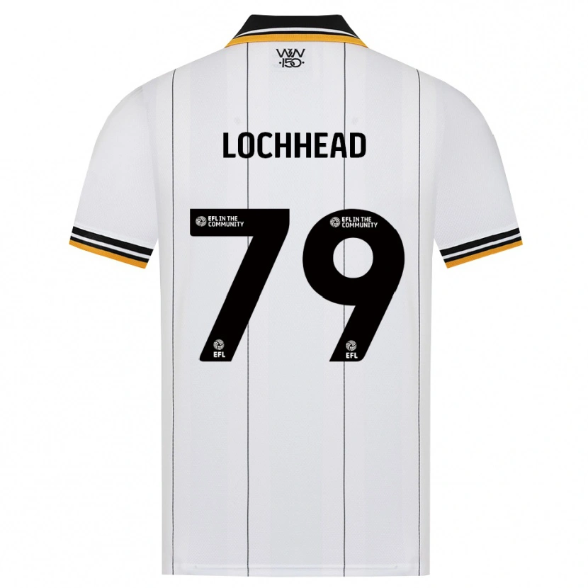 Danxen Niño Camiseta Sebastian Lochhead #79 Naranja Blanco Negro 2ª Equipación 2026/27 La Camisa