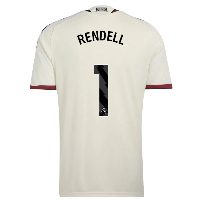 Danxen Niño Camiseta Kayla Rendell #1 Beige Negro Rojo Equipación Tercera 2026/27 La Camisa