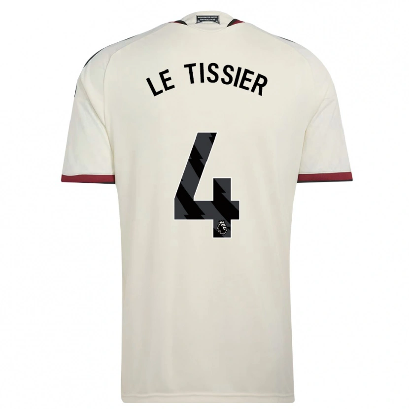 Danxen Niño Camiseta Maya Le Tissier #4 Beige Negro Rojo Equipación Tercera 2026/27 La Camisa