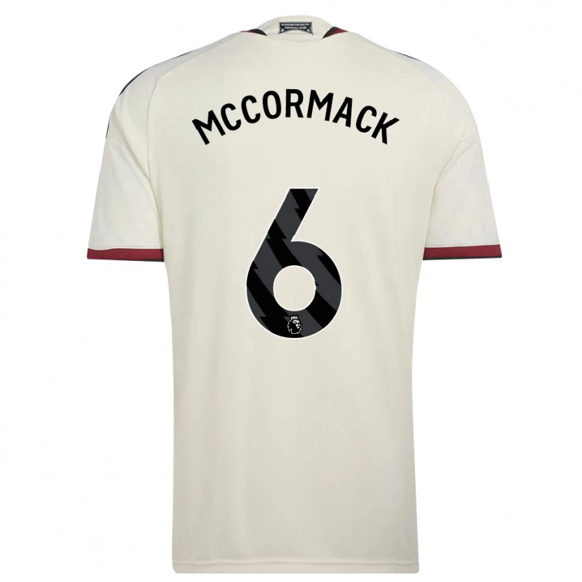 Danxen Niño Camiseta Rafe Mccormack #6 Beige Negro Rojo Equipación Tercera 2026/27 La Camisa