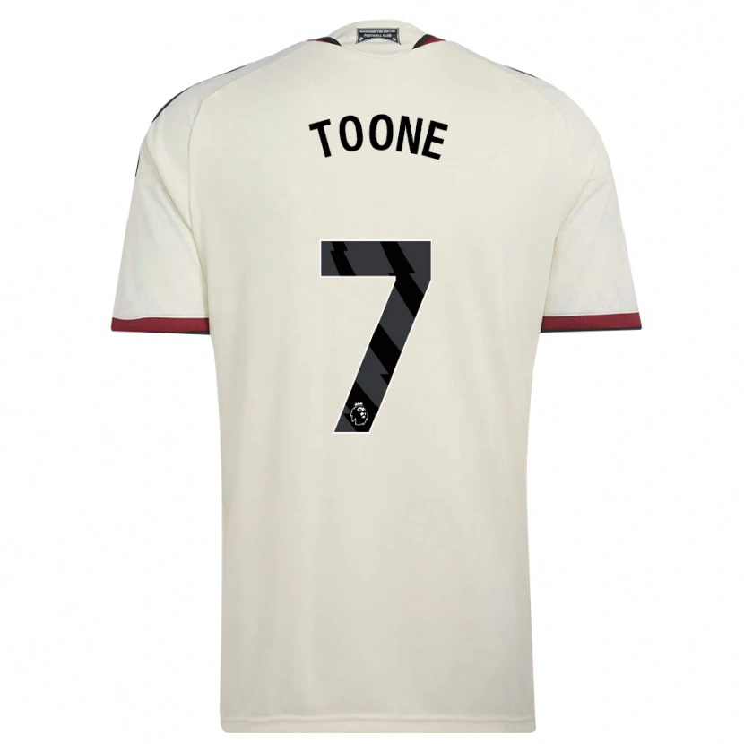 Danxen Niño Camiseta Ella Toone #7 Beige Negro Rojo Equipación Tercera 2026/27 La Camisa