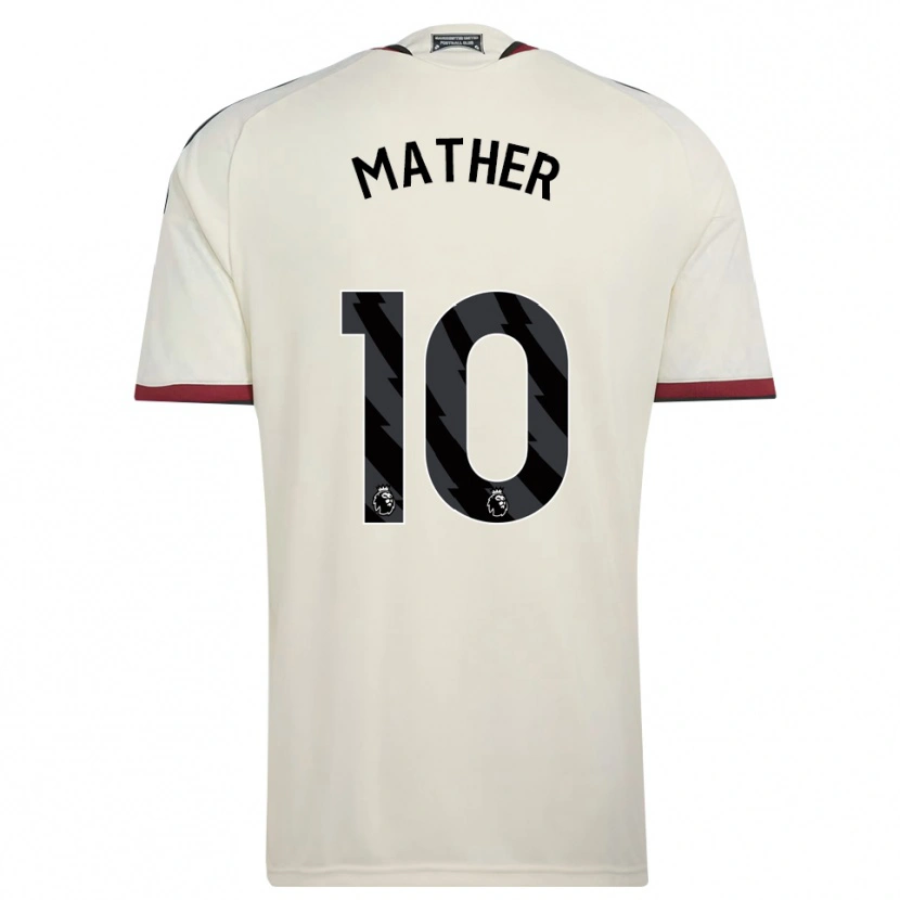 Danxen Niño Camiseta Sam Mather #10 Beige Negro Rojo Equipación Tercera 2026/27 La Camisa