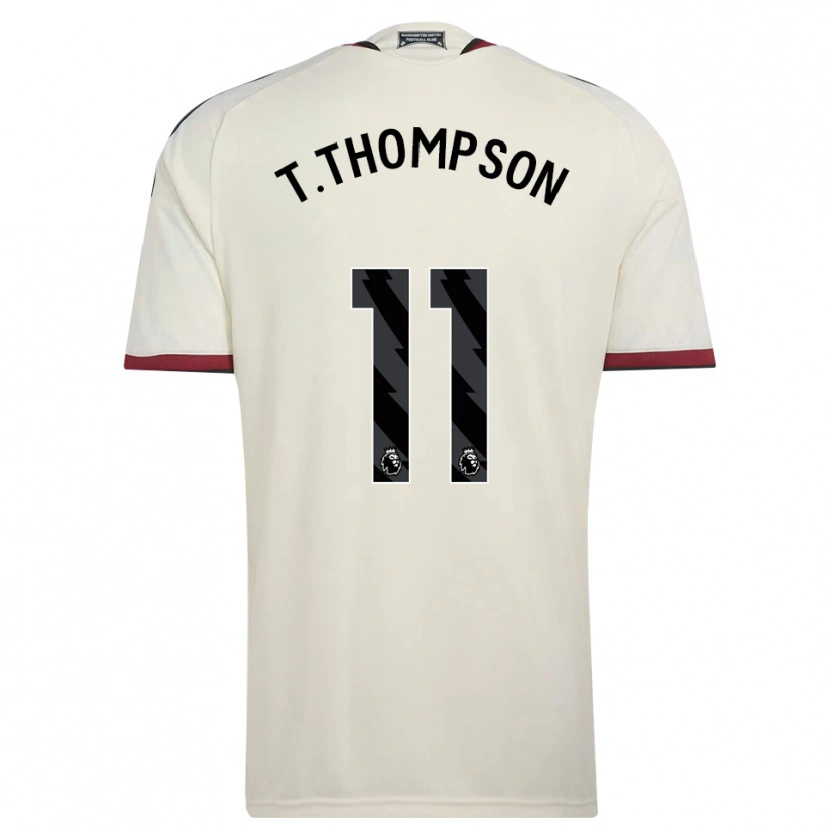 Danxen Niño Camiseta Tynan Thompson #11 Beige Negro Rojo Equipación Tercera 2026/27 La Camisa
